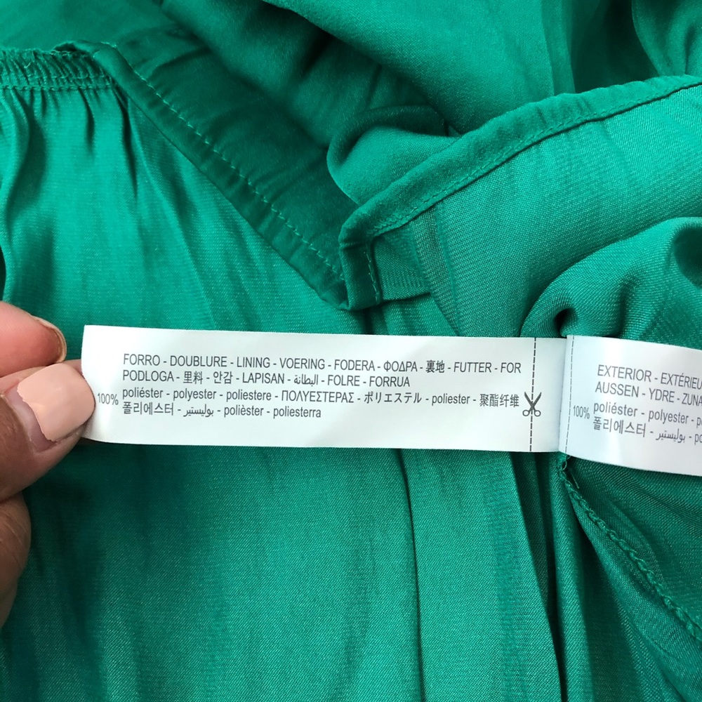 OYSHO Cocktail dress / Party dress - green size S - Picture 6 of 7